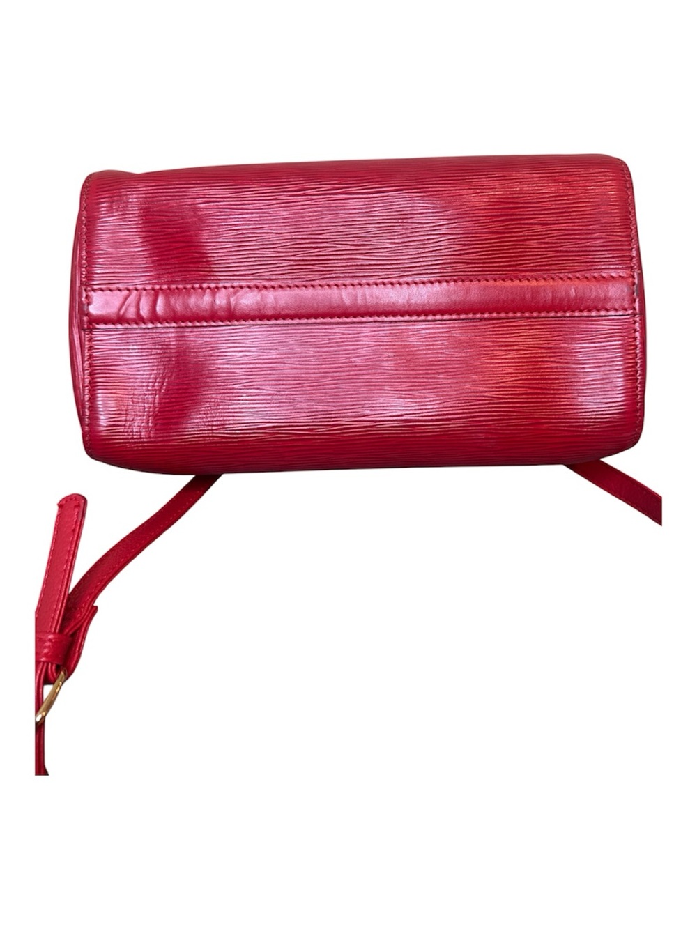 Louis Vuitton Red Epi Leather Speedy 30 Bag - Picture 9 of 11